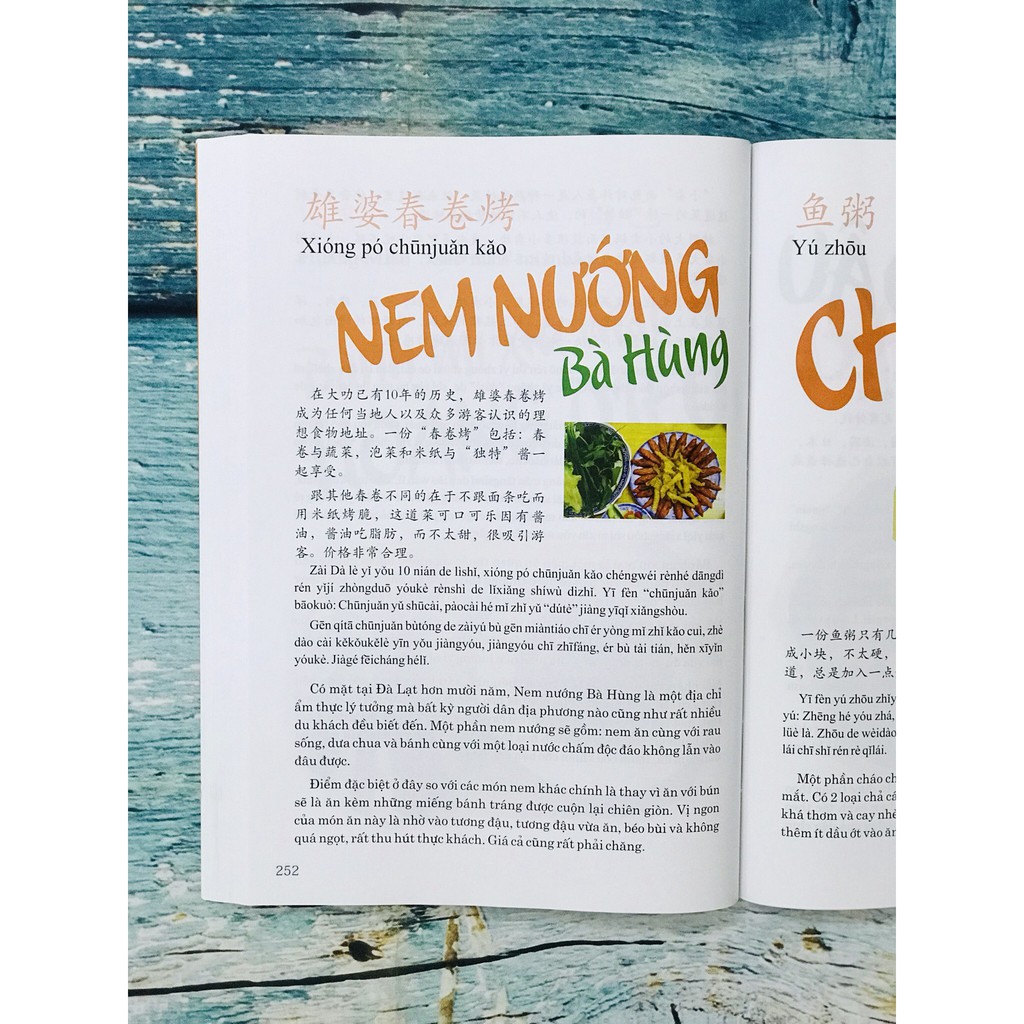 Sách - Combo du lịch Việt Nam ẩm thực và cảnh điểm + Sổ tay 7 bước đàm phán thương mại - Song ngữ Trung Việt có phiên âm