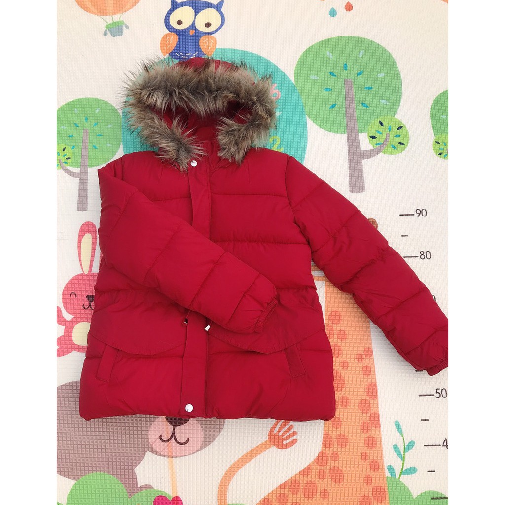 Áo Phao Nữ Mũ Lông Dáng Ngắn Thắt Eo - Hàng Đẹp Quảng Châu | BigBuy360 - bigbuy360.vn