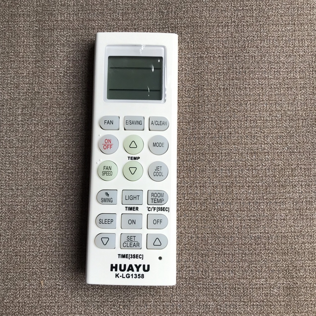 Điều khiển điều hòa máy lạnh đa năng lg K-LG1358 dùng cho nhiều mã điều hòa khác nhau