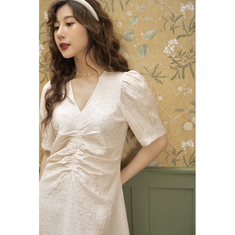 [Mã SKAMSALE8 giảm 10% đơn 200K] Đầm nhăn nhúm ngực - phù hợp với nhiều người | BigBuy360 - bigbuy360.vn