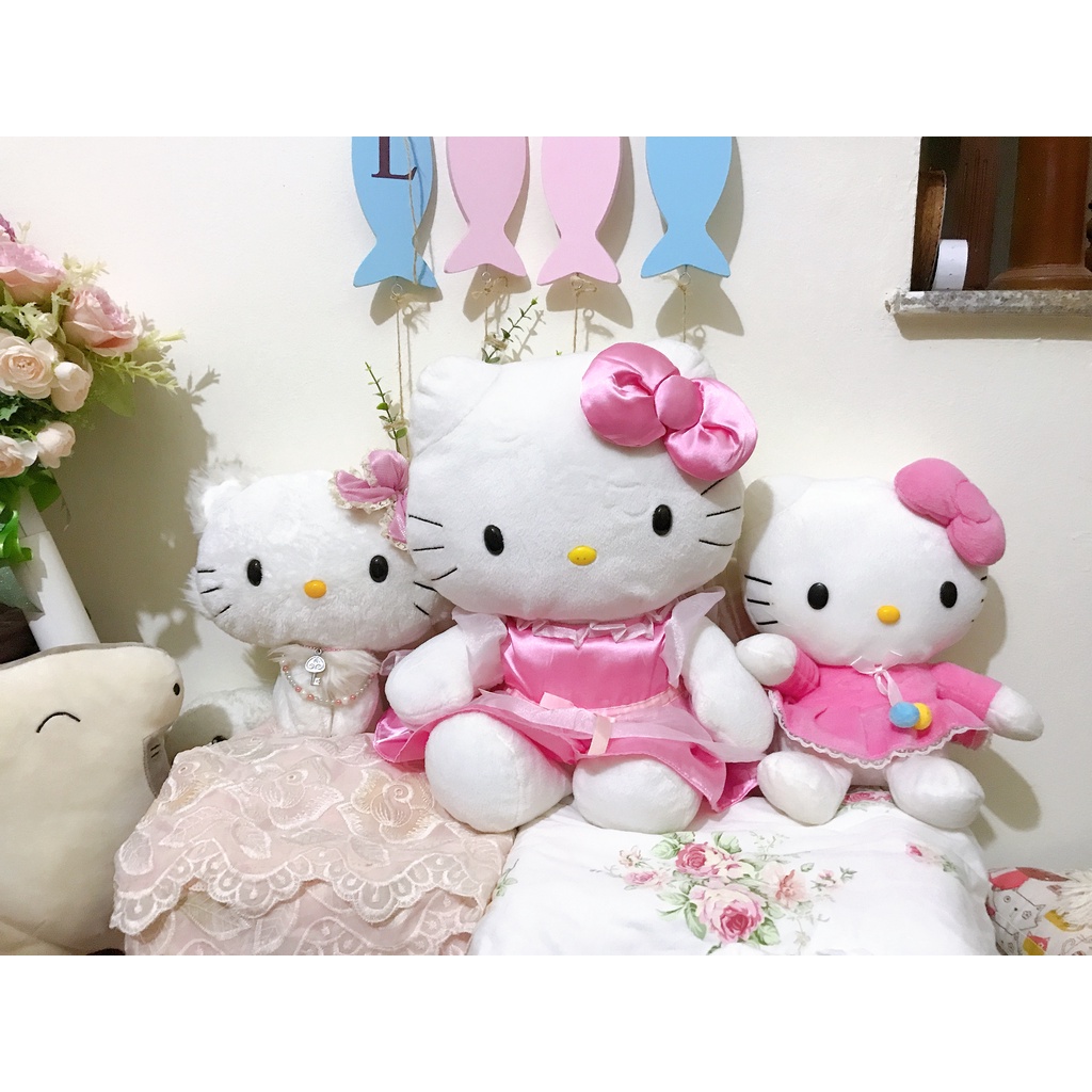 Thú nhồi bông 2hand mèo Kitty nhiều size