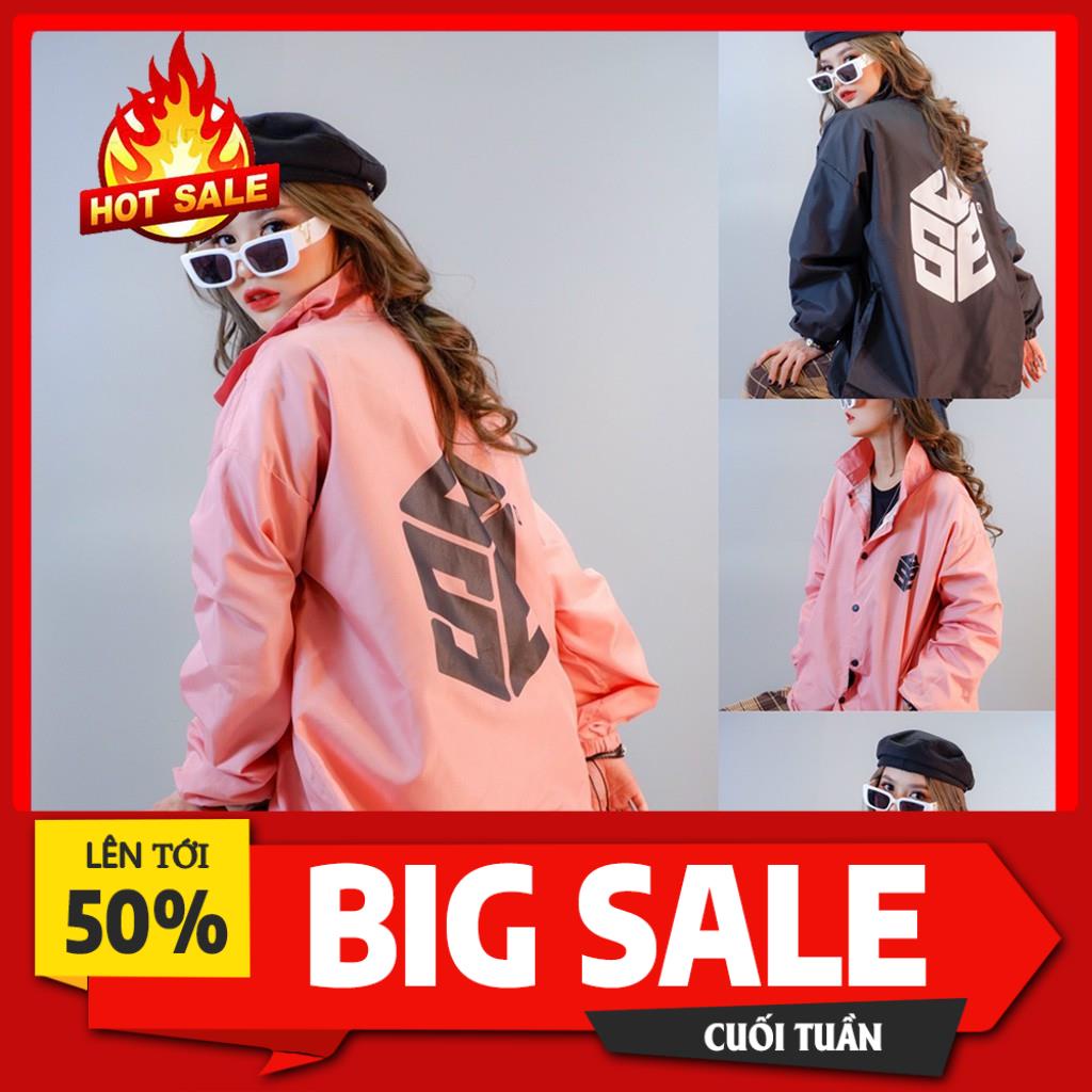 Áo Khoác Dù Unisex - Áo Jacket Bomber Nam Nữ SWE 2 Màu Siêu Hot - LP.STORE (có form rộng XL)