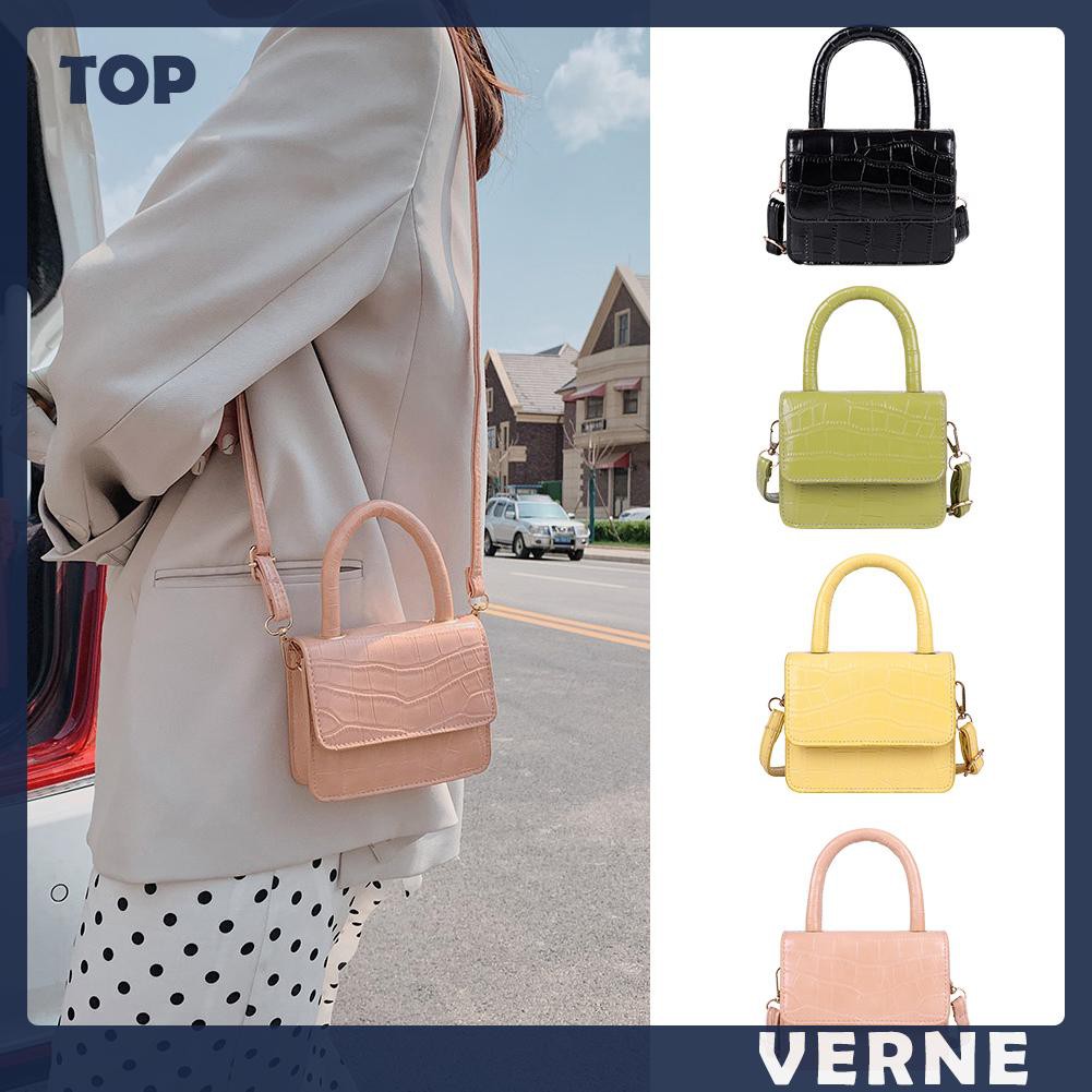 Túi Đeo Chéo Bằng Da Thanh Lịch Cho Nữ