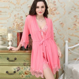 Set choàng váy voan ren mịn cao cấp