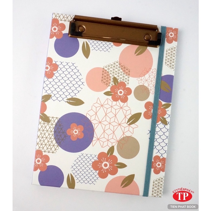 Bìa giấy trình ký A4 & A5 + Sổ Notepad 100 trang cao cấp- ClipperPad (TienPhatBook)