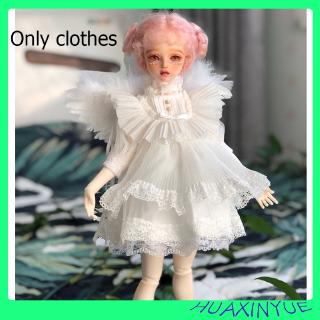 Bộ Đầm Và Đôi Cánh Trắng Cho Búp Bê Barbie