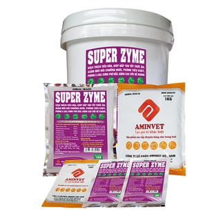 Men tiêu hóa cho chó, mèo, lợn, gà, vịt, trâu bò Super zyme