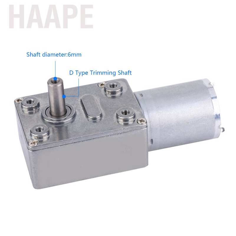 Mô Tơ Mini Haape Dc3~9v 5-150rpm Tốc Độ Cao Dc