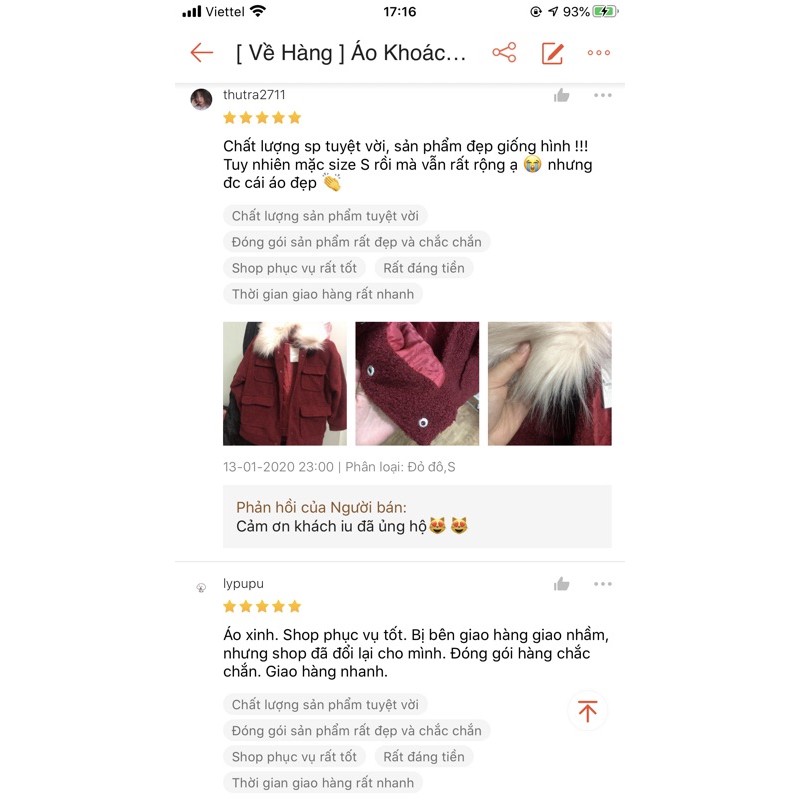 [ Về Hàng Sale sốc ] Áo Khoác Dạ Cổ lông chuẩn l1 ( Ảnh Thật ) | BigBuy360 - bigbuy360.vn