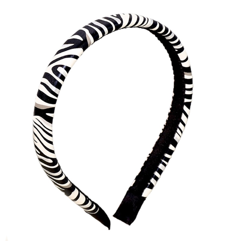 Băng Đô Da In Họa Tiết Da Báo Phong Cách Cổ Điển Dành Cho Nữ