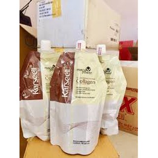 Dầu hấp tóc collagen karseell maca siêu mềm mượt tóc 500ml