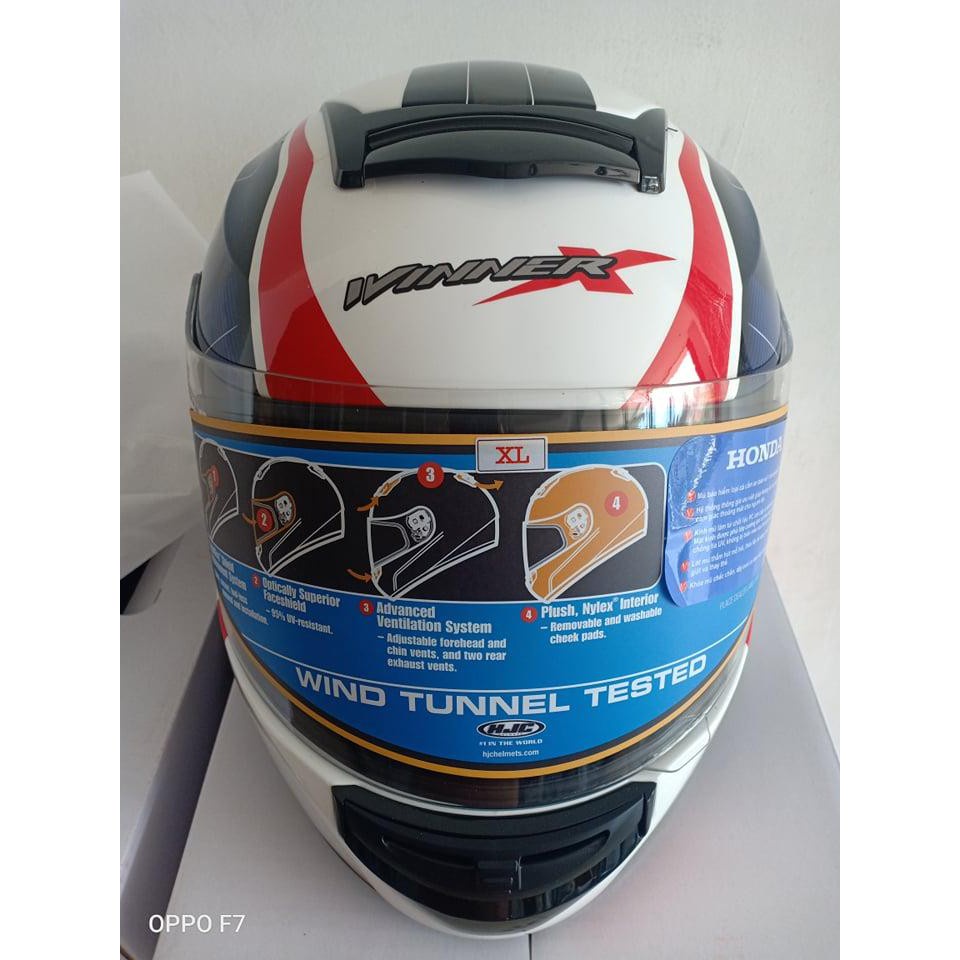 Sale Cực Lớn 50% Nón bảo hiểm FullFace WinnerX chính hãng