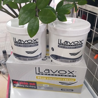Thuốc duỗi tóc Lavox tóc khỏe 1000ml x2