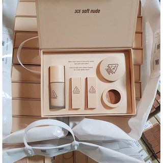 [ CHÍNH HÃNG 100%] BỘ TRANG ĐIỂM 3CE SOFT NUDE KIT