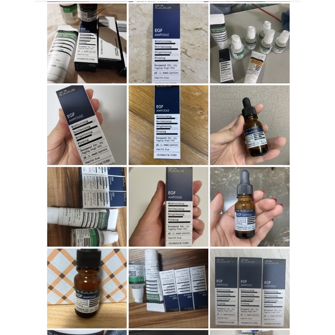 Serum tăng trưởng tế bào DERMA FACTORY EGF AMPOULE