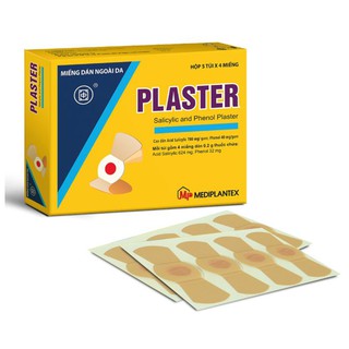 ✔️️️Hộp 20 Miếng dán mụn cóc Plaster - Hàng Chuẩn