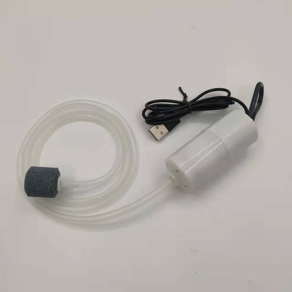 Máy sủi oxy cổng USB cho hồ cá cảnh, thủy sinh, đi câu cá
