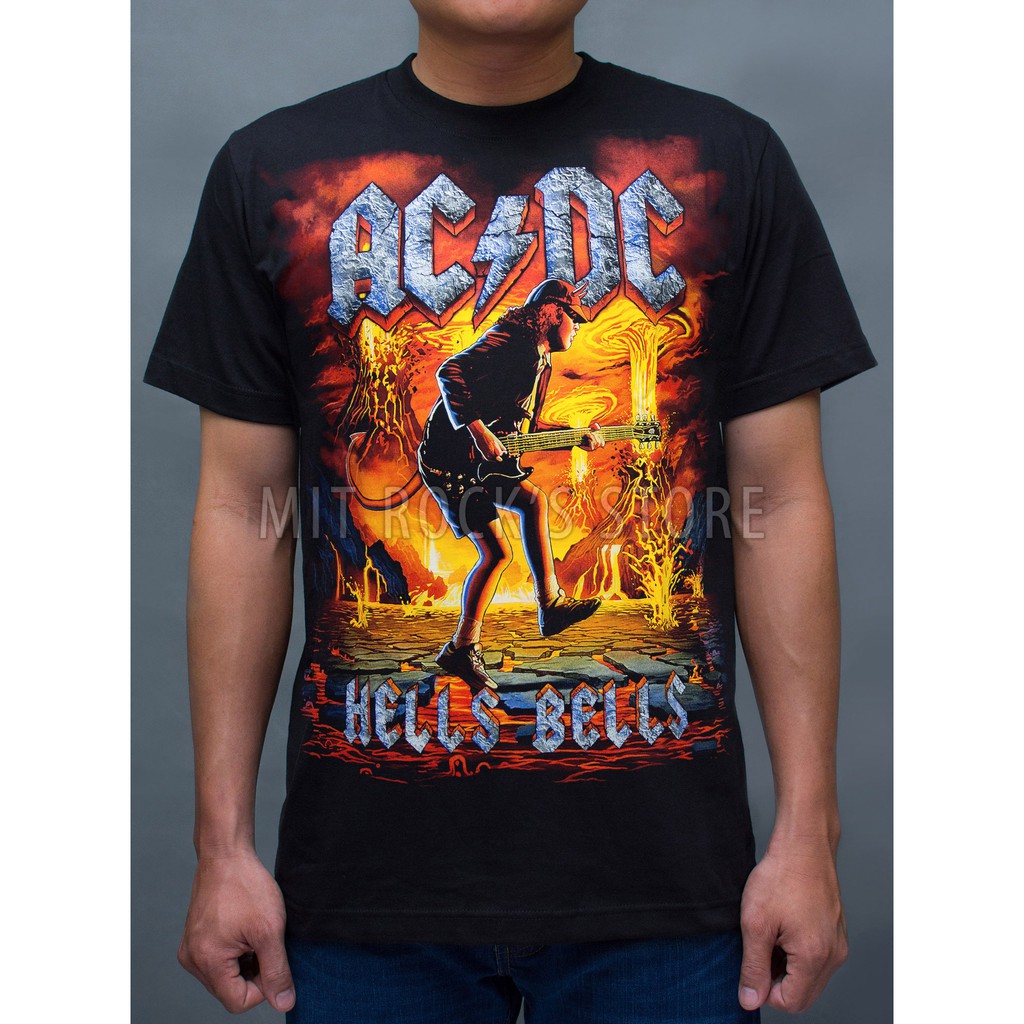 Áo ACDC  - Rock band tee - Áo Rock - Size S, M, L, XL, XXL - Áo Thái Lan