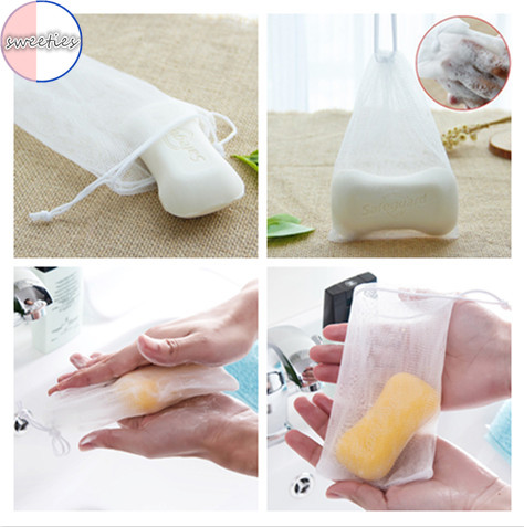 [Hàng mới về] Set 10 Túi Lưới Đựng Xà Phòng Du Lịch Thời Trang Dành Cho Nữ