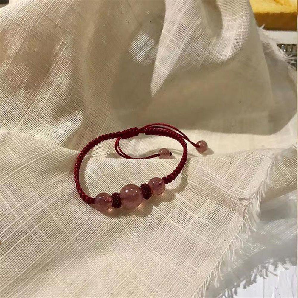 Vòng Tay BERNARDO Tự Nhiên Cho Cặp Đôi|Vòng Tay Tình Bạn Xỏ Hạt Đá Obsidian