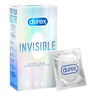 Bao Cao Su DUREX INVISIBLE (EXTRA THIN, EXTRA SENSITIVE) Siêu Mỏng