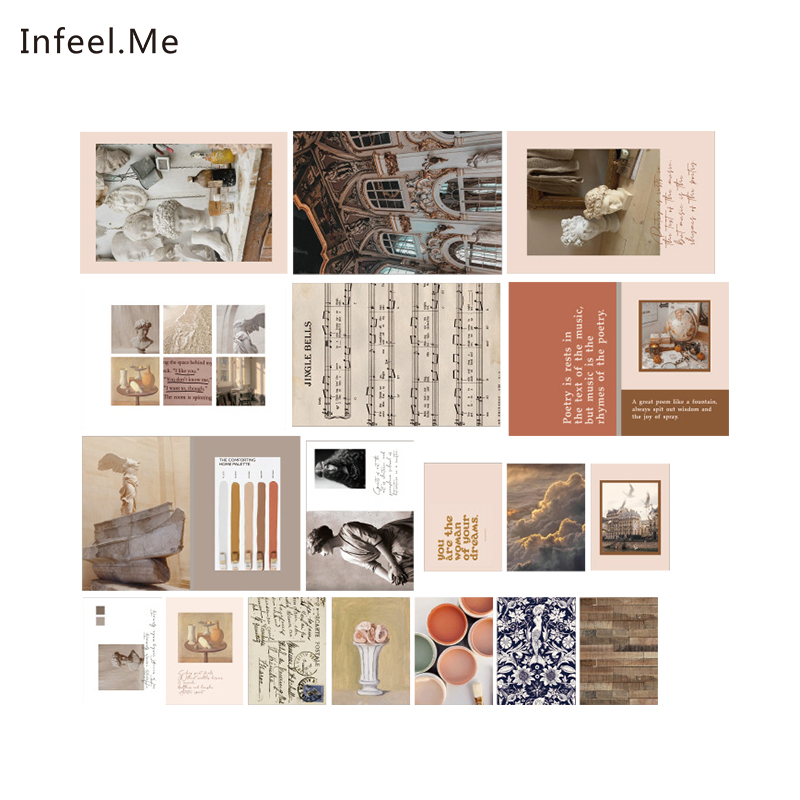 Set 20 Tờ Giấy Ghi Chú Infeel.Me Kiểu Dáng Xinh Xắn Dễ Thương