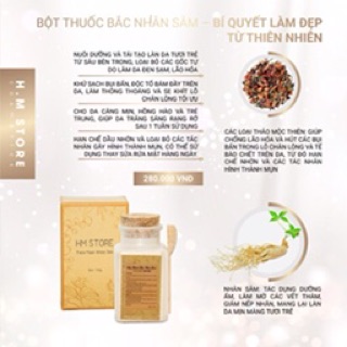 Nạ Bắc Nhân Sâm HM STORE