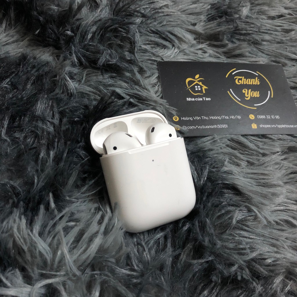 Tai nghe Bluetooth Airpods 2  Bản VIP | Đổi Tên - Định Vị - Check Setting | Tặng CASE Siêu Cute (TỰ CHỌN) | BigBuy360 - bigbuy360.vn