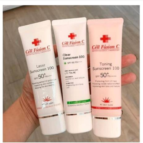 Kem Chống Nắng Cell Fusion C Mẫu Mới - Đỏ, Xanh, Hồng (50ml)_Thuy_phuong.cosmetic26 | BigBuy360 - bigbuy360.vn