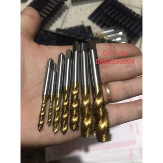 Taro xoắn vàng phủ Tin  M3-M12 chuyên thép ,inox ,Hàng đài loan chất lượng cao Yamawa