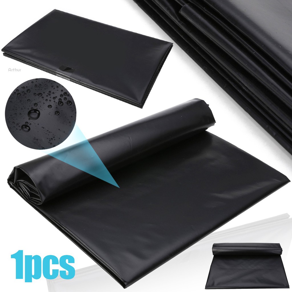 Tấm bạt lót ao cá bằng chất liệu HDPE màu đen 3x2m chịu được môi trường khắc nghiệt tiện dụng