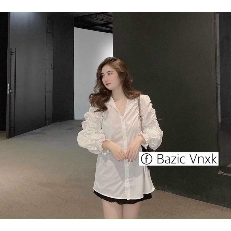 Áo sơmi chun tay cổ tàu DH5