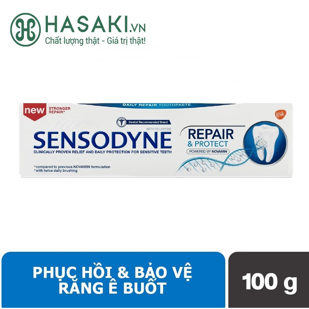 Kem Đánh Răng Sensodyne Repair & Protect Original Repair & Protect Original Toothpaste 100g