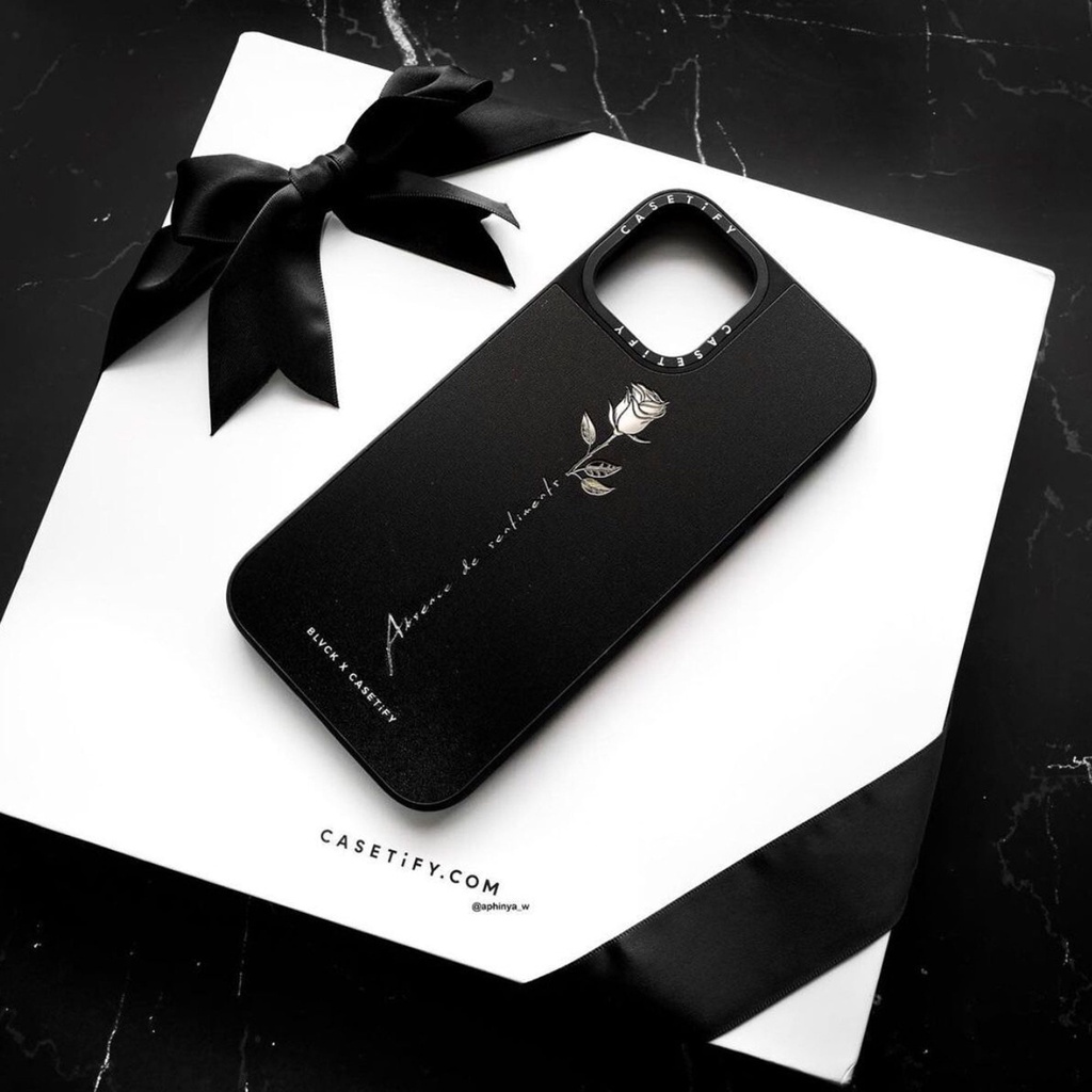 Ốp casetify iphone BLACK.ED & Rose xưởng ốp gương ip 6/6s/6splus/7/7plus/8/8plus/x/xr/xs/11/12/13/pro/max/plus/promax LV