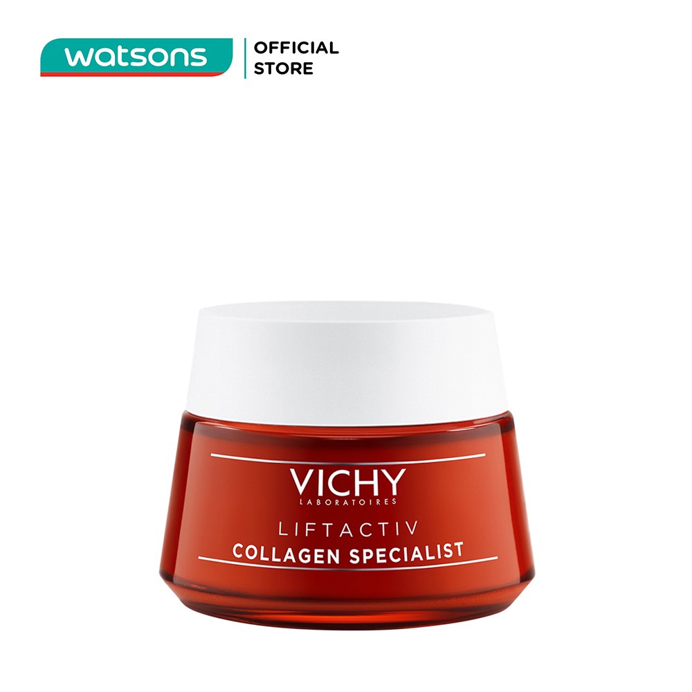 Kem Dưỡng Ngăn Lão Hóa, Sáng Da Vichy Collagen Liftactiv Collagen Specialist Chuyên Biệt (50ml)