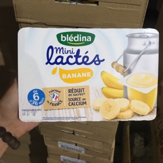 Sữa chua Bledina Pháp vị chuối date 6/24