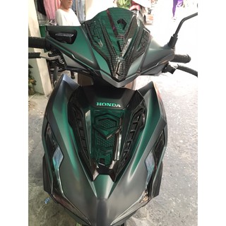 Ốp Mặt Nạ AB airblade 2020 đen bóng