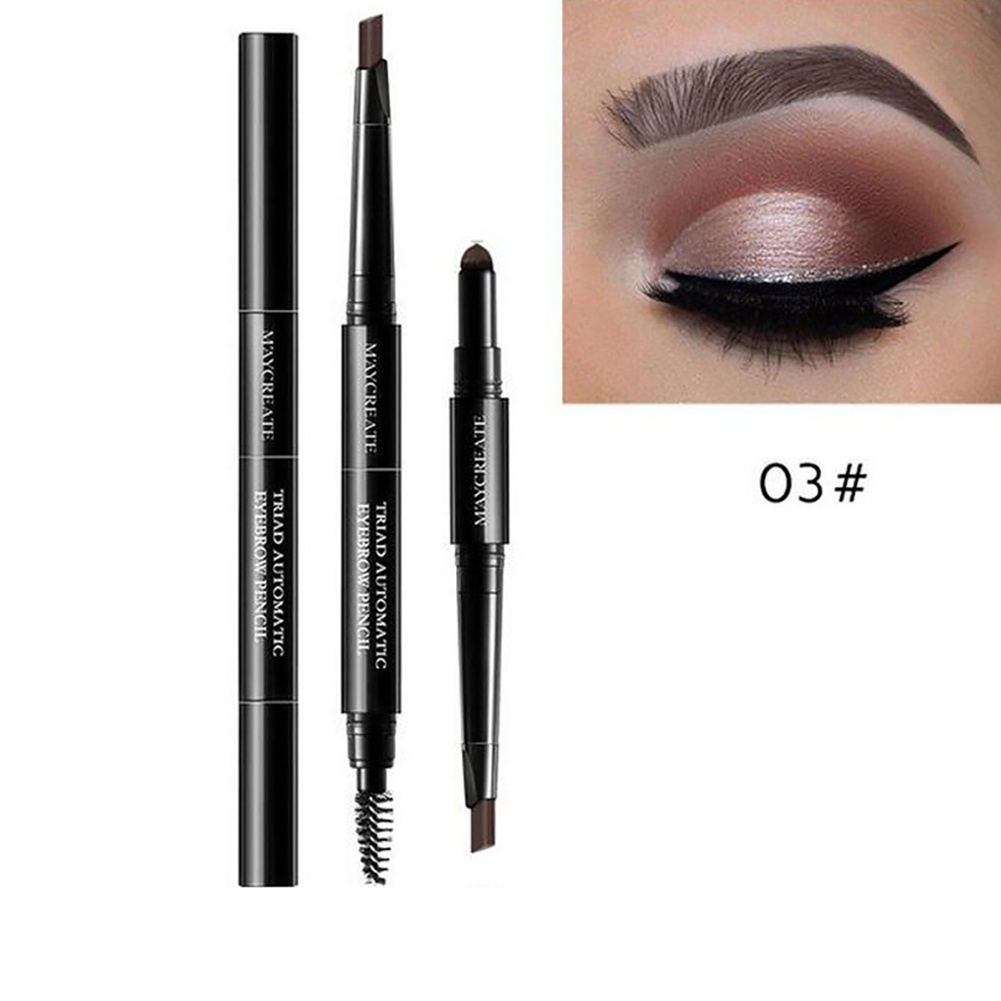 Bút Kẻ Mày 3 Trong 1 Chống Thấm Nước Sắc Tố Cao