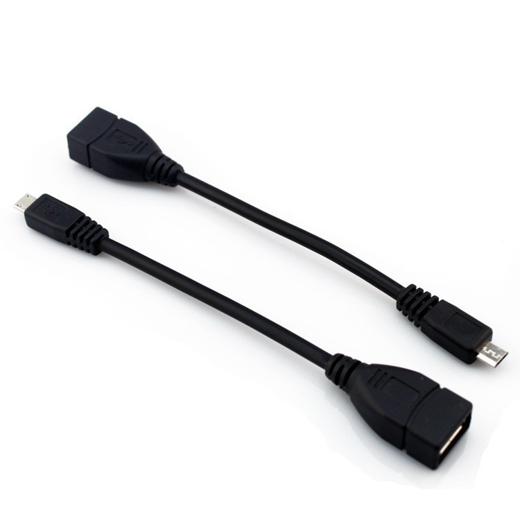 Dây cáp chuyển dổi đầu OTG 5 Pin sang USB 2.0 dùng cho điện thoại-Dây cáp OTG chuyển đổi dữ liệu Micro USB sang USB OTG
