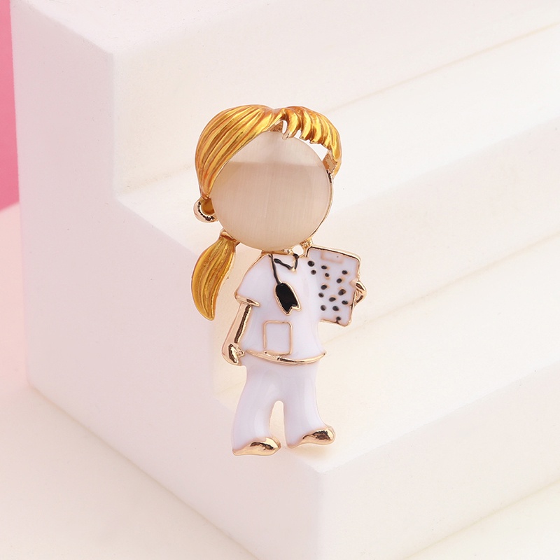 Ghim Cài Áo Hình Hoạt Hình Đáng Yêu Cho Bé