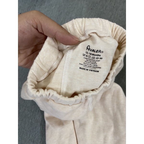 Quần nỉ,cotton dầy dặn Avaler cho bé từ 3-6m đến 3-4y