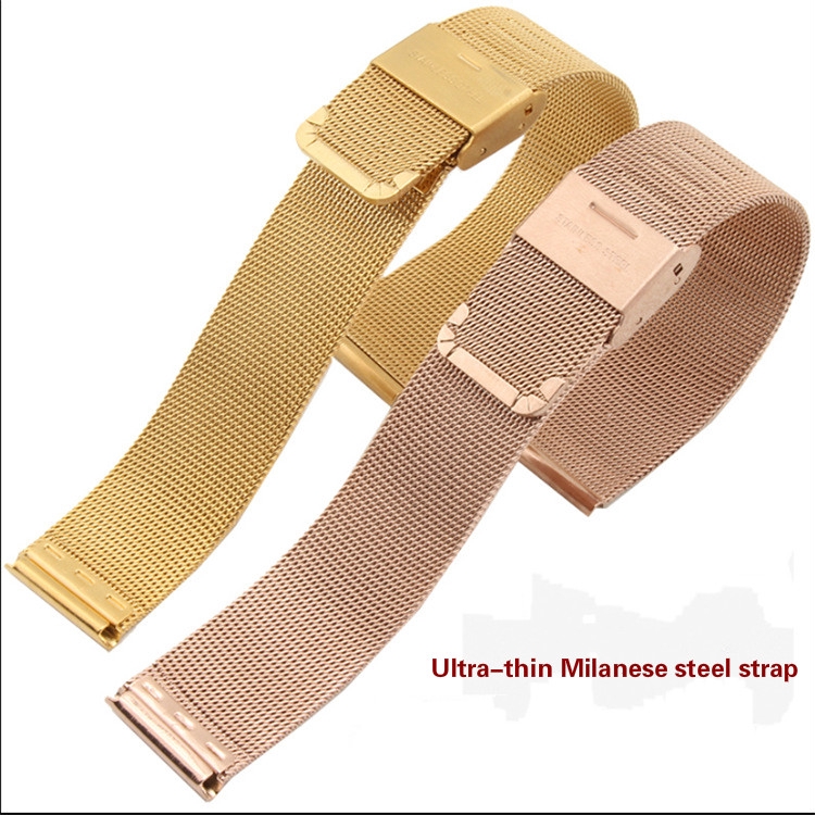 Dây đồng hồ bằng thép không gỉ 0.44 8mm 10mm 12mm 14mm 16mm 18mm 20mm 22 24mm