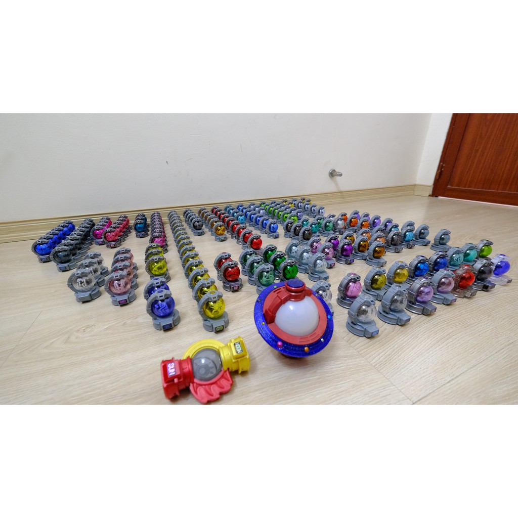 Đồ chơi Kyutama Set 1-26 Tinh Cầu Chính hãng Bandai Mô hình DX candy toy gashapon Uchu Sentai Kyuranger Like New 99%.