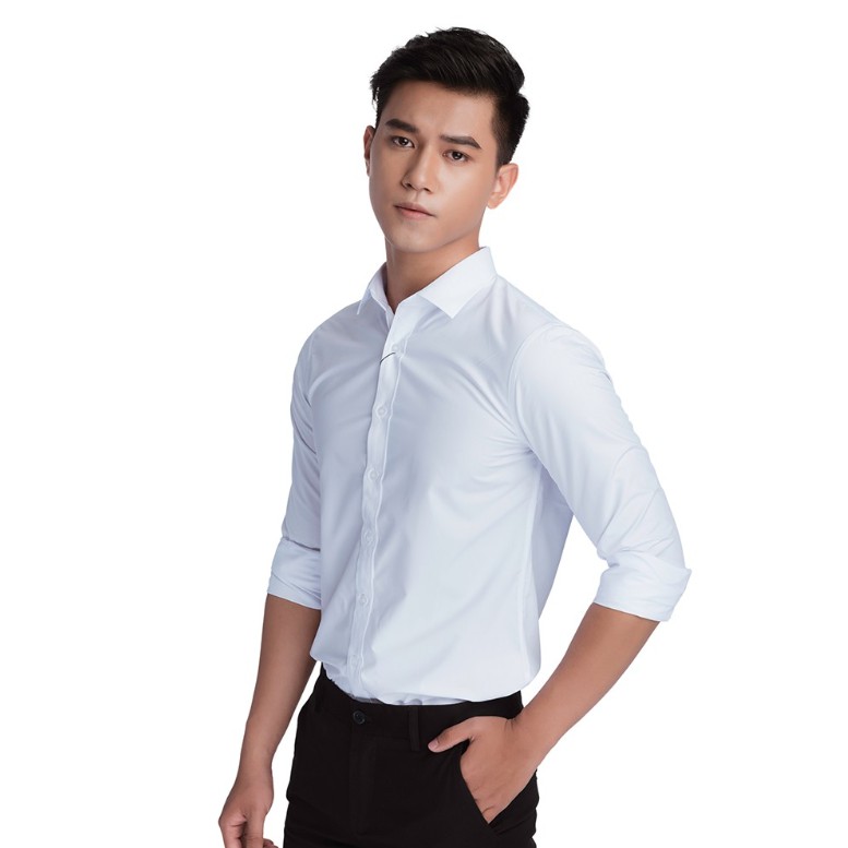 Áo Sơ Mi Nam Davis'L Chất Lụa Mỹ Cao Cấp
