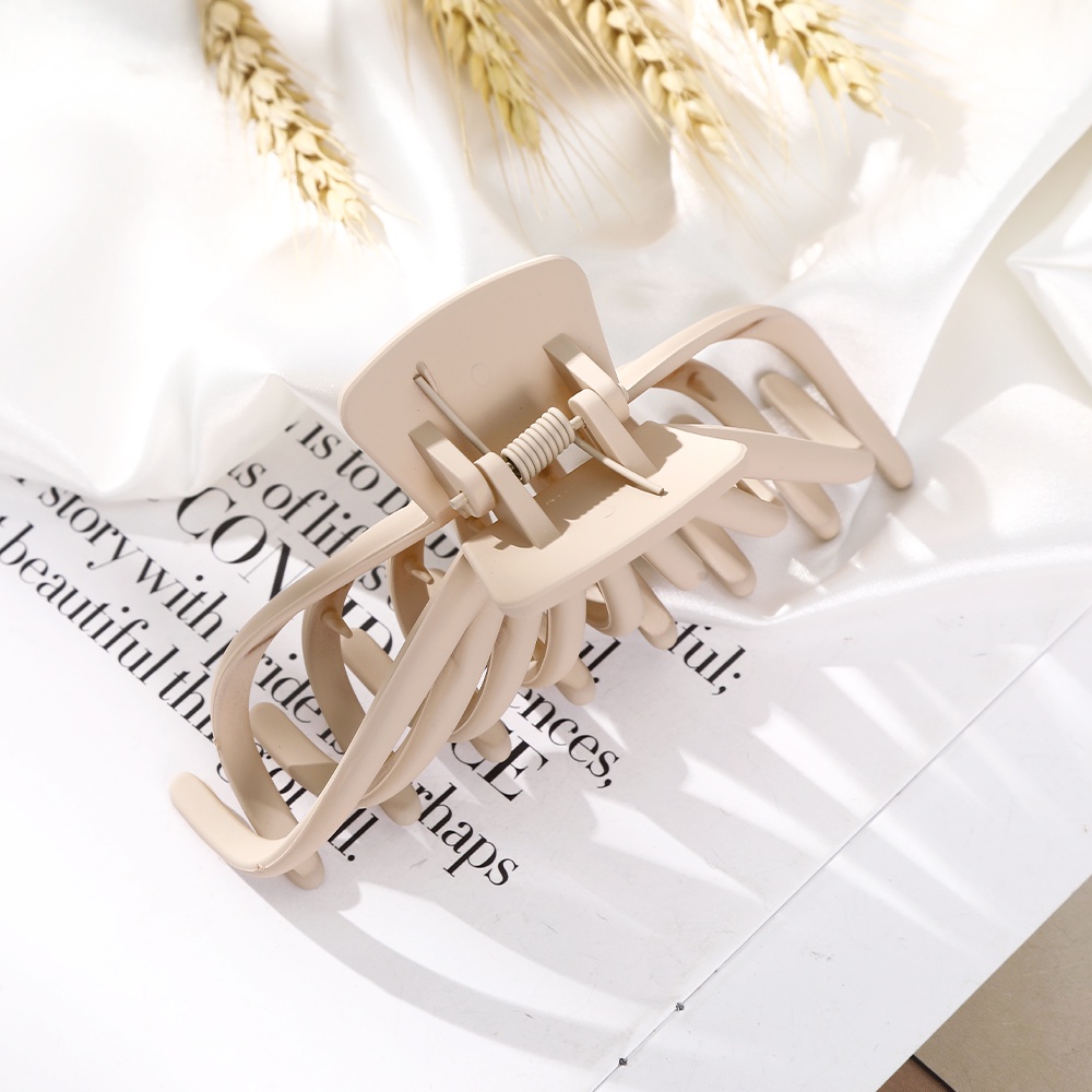 Haimeikang Kẹp Tóc Nhỏ Xinh Màu Kẹo Ngọt Mờ Thời Trang Hàn Quốc Cho Nữ Giới