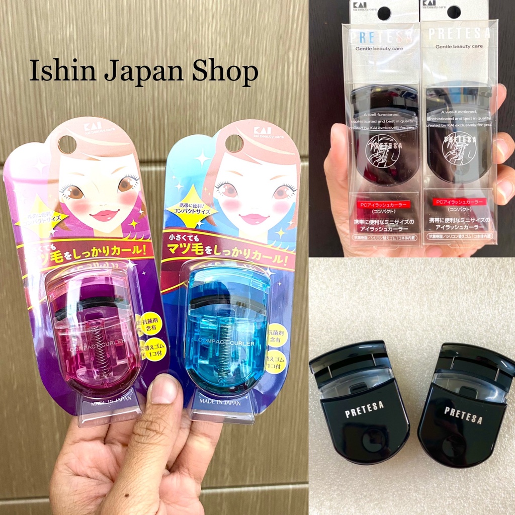 Kẹp Bấm Mi Kai Beauty Care Compact Curler Nhật Bản