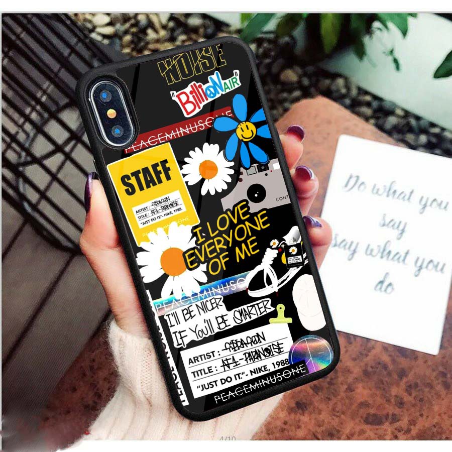 Ốp Lưng Kính Bóng 13ProMax 12ProMax 11ProMax XSMAX X XS 7Plus FUKISHOP