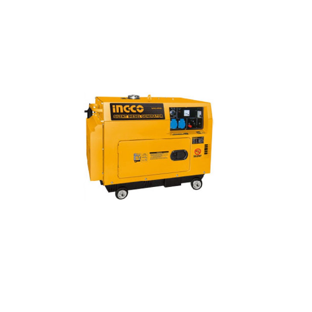 3.0KVA Máy phát điện động cơ dầu dây đồng INGCO