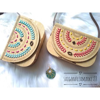 Túi xách handmade đẹp bằng gỗ