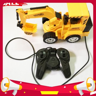 Đồ chơi trẻ em - máy cẩu điều khiển - xe điều khiển - kingtoys99